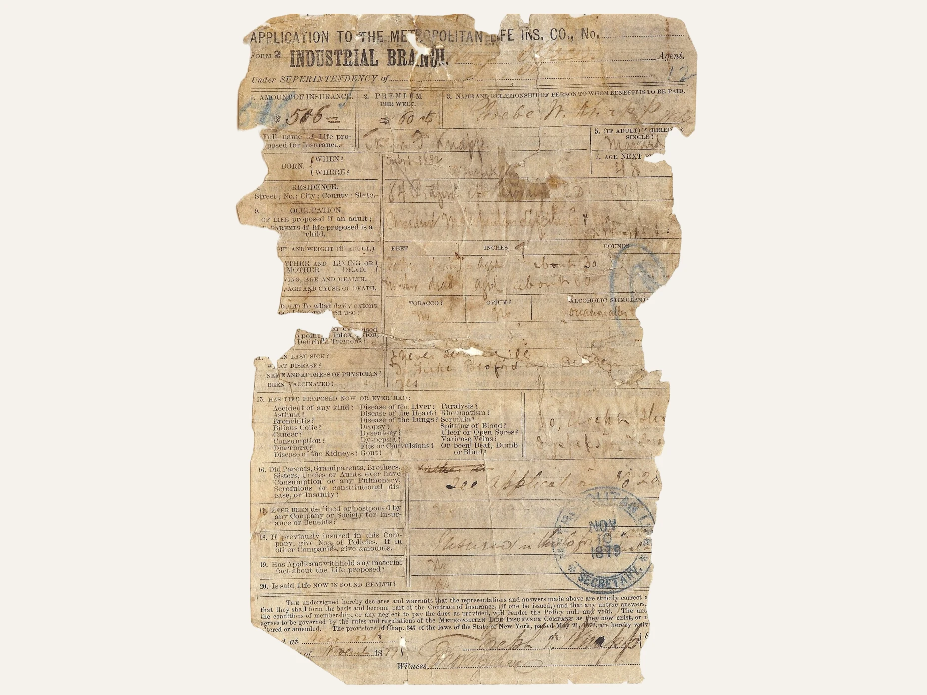 1879: Protection at every doorstep